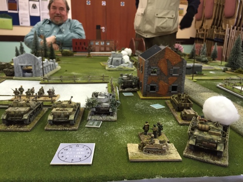 German advance watched by Cameron