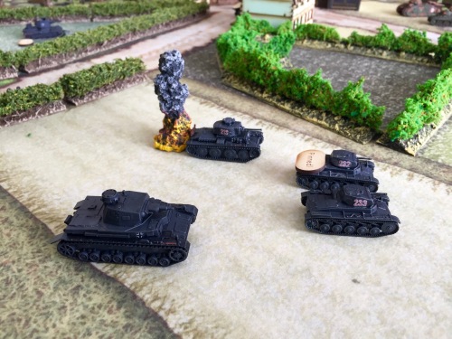 German outflanking movement